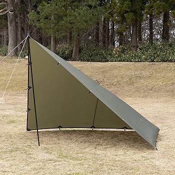 Amazon | BUNDOK(バンドック)スクエア タープ BDK-23KA カーキ